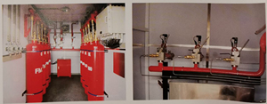 Equipo de extinción de incendios, sistema de supresión de gas HFC-227ea FM200 - Product Image 2