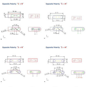 Reloj inteligente <span class=keywords><strong>universal</strong></span> Pulsera magnética Reloj Cable de carga USB 1A/2A Funda de PVC de <span class=keywords><strong>2</strong></span> <span class=keywords><strong>pines</strong></span> 7,62/4/2mm Cable de carga de <span class=keywords><strong>2</strong></span> <span class=keywords><strong>pines</strong></span> - Product Image 6