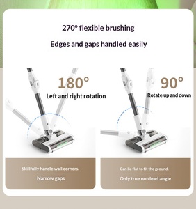 <span class=keywords><strong>Aspirateur</strong></span> sans fil portatif, aspiration de 25 Kpa, écran LED, batterie de 30 minutes, pour voiture, canapé, bureau, poils d'animaux - Product Image 4