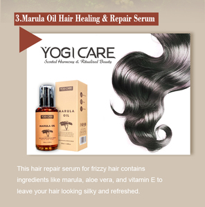 YOGI CARE shampooing nourrissant shampooing à base de plantes shampooing doux à l'huile de Marula shampooing hydratant en vrac - Product Image 5