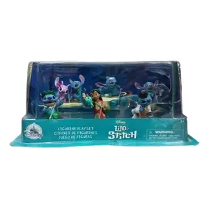 Lilo & Stitch 10cm modelo de dibujos animados juego de figuras de juguete accesorio Animal de buena calidad para fines decorativos estilo marionetas - Product Image 3