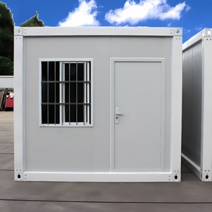 Maison de conteneur en acier moderne de luxe - Bureau modulaire préfabriqué avec dimensions personnalisables et prix raisonnable - Product Image 2