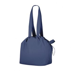 Nouveauté Sac fourre-tout décontracté écologique léger et doux imprimé numériquement 135g/m2 multi-usages avec poche intérieure et cordon de serrage - Product Image 2