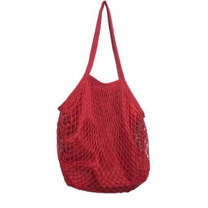 Sac de courses en filet réutilisable et écologique BSCI, idéal pour les fruits et légumes, sac de marché écologique - Product Image 5