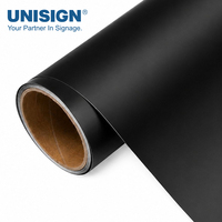 Vinyle de découpe noir ultra mat facile à découper pour lettres et graphiques sur traceur de découpe