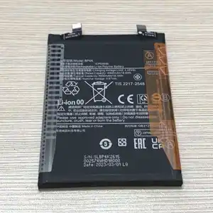 Lehehe 하이 퀄리티 BP4K 5000mAh 3.7V 리튬 폴리머 배터리 교체 Xiaomi 12 노트 프로 휴대 전화