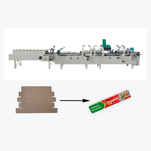 Máquina automática de encoladora de carpetas de caja corrugada modelo a presión certificación CE para caja conjunta de tres piezas - Product Image 1