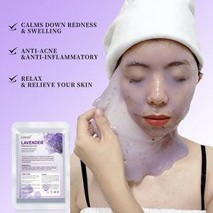 CHUSN Mascarilla en Polvo <span class=keywords><strong>de</strong></span> Jalea <span class=keywords><strong>de</strong></span> Lavanda para Calmar y Suavizar la Piel, Cuidado SPA con Aroma Relajante, Venta al por Mayor para Salones, OEM, ODM, Marca Privada - Product Image 3