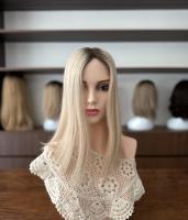 European Human Hair Mono Base <strong>Topper</strong> Dark Hair Root Natural <strong>Hairline</strong> Silk Base <strong>Toppers</strong> Cuticle Aligned Human Hair Mono <strong>Topper</strong>