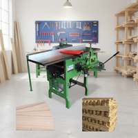 Raboteuse multifonctionnelle à table coulissante 220V pour le lissage des panneaux de meubles – Machine à bois haute performance