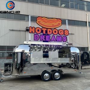 Remolques de Comida Rápida Móviles para Café, Helados, Pizza, Totalmente Equipados, de Acero Inoxidable, Multifuncionales, para Hot Dogs - Product Image 5