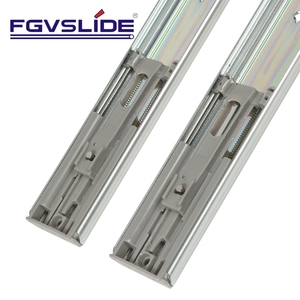 100kg 아연 헤비듀티 볼베어링 풀 익스텐션 서랍 슬라이드 소프트 클로즈 서랍 슬라이드 러너 공구함 서랍 슬라이드 - Product Image 6