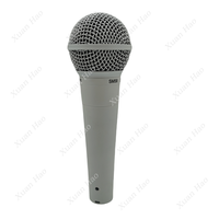 Microphone de bureau filaire USB professionnel S58 à condensateur dynamique avec suppression du bruit pour studio d'enregistrement et karaoké