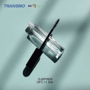 Tube de mascara vide en plastique de luxe 10 ml avec bouchon à vis, joli contenant pour eye-liner et mascara, flacon métallique pour maquillage des sourcils - Product Image 6