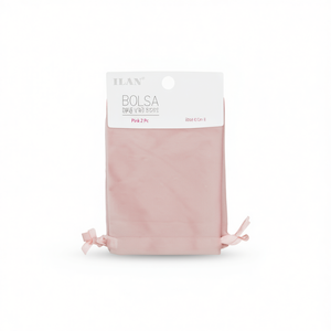 Borsa in Velluto Iln 6x8 Cm Rosa 2 Pezzi - Product Image 1