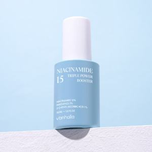 V'anhalla 15% <b>Niacinamide</b> <b>Serum</b> Triple Action Brighten Tighten Balance Pore Oil Control Acne Prone Skin - Product Image 3