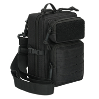 Pochette tactique MOLLE pour téléphone, étanche, universelle, mini EDC 3P, étui utilitaire pour ceinture/taille, sac de rangement compact pour outils