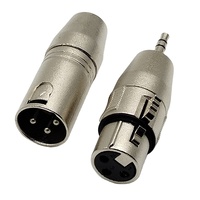 Adaptateur audio stéréo XLR femelle vers jack 3,5 mm mâle 3 pôles, convertisseur stéréo 1/8 3,5 mm vers XLR femelle 3 broches, adaptateur 3,5 mm vers XLR