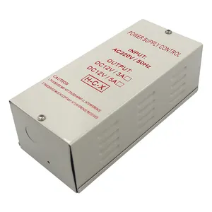 Small Case Power Supply 220VAC To 12VDC 5A Power Supply For Door Access Control System