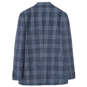 I più venduti da <span class=keywords><strong>uomo</strong></span> blu scuro in <span class=keywords><strong>lino</strong></span> Look monopetto bavero - Product Image 2