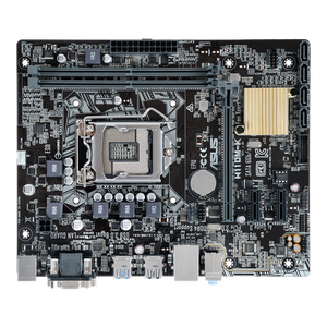 สำหรับ <span class=keywords><strong>ASUS</strong></span> H110M-K ไมโคร ATX เมนบอร์ดเดสก์ท็อป 6/7th Gen I7/I5/I3 LG1151 2XDDR4 DIMM 32G อินเทล H110 ชิปเซ็ต USB3.0 USB2.0 พอร์ต - Product Image 6