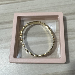 Caja de Joyería Personalizada, Caja Cuadrada de Acero Inoxidable para Guardar Aretes, Empaque Personalizado - Product Image 4