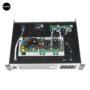 Amplificadores de Audio Profesionales de Alta Potencia SM4-1200 4*1200W con Carcasa Metálica para Actuaciones en Vivo, Sistema de Equipo de DJ - Product Image 4