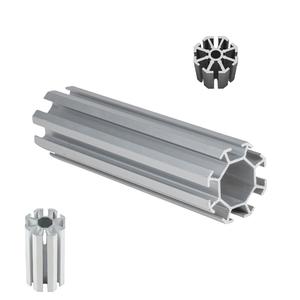 Perfiles de Aleación de Aluminio Mecanizados por CNC Industriales Hechos a Medida, Tubo Hueco Octagonal de Forma Especial <span class=keywords><strong>con</strong></span> Anodizado - Product Image 1