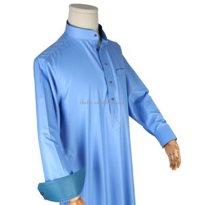 Diseño Fresco de Verano, Auténtica Jubba Árabe <span class=keywords><strong>Alharamain</strong></span>, Abaya, Ropa Étnica Islámica, Thobe Qatari, Caftán, Vestido Musulmán para Oración - Product Image 6