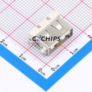 905-662A203S10200 USB Connector SMD Connector ( Connector Type: Type-A )( Protocol Standard: USB 2.0 )( Gender: Female ) - Product Image 1