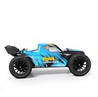 Huvelon 1:24 Maßstab 2WD RC Monster Truck 2,4GHz Vollproportional Ferngesteuertes Elektrisches Offroad-Fahrzeug für Hobby-Enthusiasten