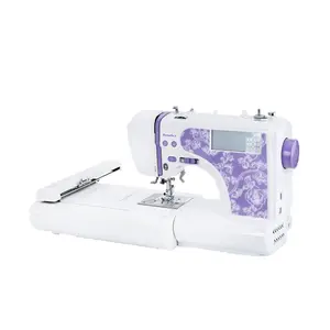 RS-1500 Single Head Mini Computer Sewing Embroidery Machine On Clothes Household Sewing Machine