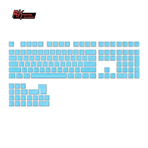 Royal Kludge Factory supply double shot injection translucent background <strong>pudding</strong> <strong>keycaps</strong> mechanical keyboard <strong>keycaps</strong> - Product Image 6