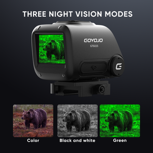 Lunette thermique à double lumière GOYOJO Fusion GTD215 avec détecteur 256x192, écran LCD de 2 pouces, étanche IPX6, pour la chasse, le camping en plein air - Product Image 4