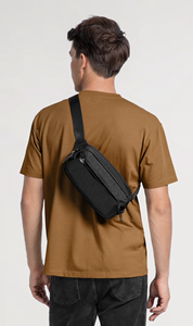 Vente en gros de sac banane avec logo personnalisé Matériau en polyester souple <span class=keywords><strong>Dessin</strong></span> <span class=keywords><strong>animé</strong></span> Noir Rouge Blanc Couleurs néon pour hommes Femmes Enfants Utilisation fitness - Product Image 6