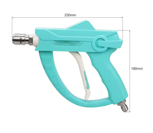Pistola pulverizadora de agua giratoria de latón resistente 4000PSI, acero inoxidable 304 1/4, bloqueo automático, conector rápido, lavado de coches a presión eléctrica - Product Image 2