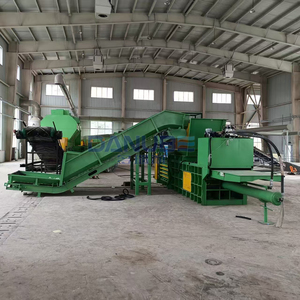 High Effective Waste Paper Crusher Carton Garbage Crusher Waste Paper Baling Machine Paper Carton Waste Crusher and Baler - Product Image 3