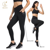 Entraînement confortable vêtements de sport personnalisés bout à bout Leggins Yoga Sport course pantalons de sport femmes pas de chameau orteil Fitness jambières d'entraînement