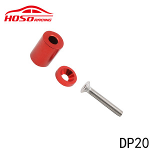 Hoso Racing Aluminum <b>Hood</b> Lifter Kit Red 8mm For Car <b>Engine</b> Ventilation Mounting - Product Image 5