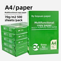 Papel de Fotocopia A4 de 70 g/m², 500 Hojas por Paquete, Embalaje Básico Chino, Suministros de Oficina Disponibles, Venta al por Mayor en Caja Completa