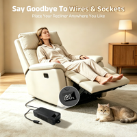 Batterie 25,2 V 3500 mAh pour fauteuil inclinable électrique, canapé massant, fauteuil releveur 88,2 Wh Li-ion avec chargeur rapide 29,4 V OEM