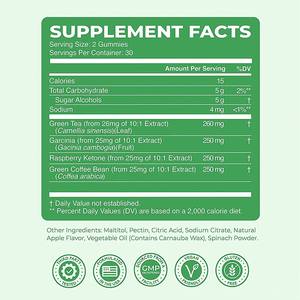 Gummies Brûle-Graisse OEM/ODM à Marque Privée – Énergie Naturelle et Brûlage de Graisse Nocturne pour Adultes – Complément Herbal Brûle-Graisse - Product Image 6