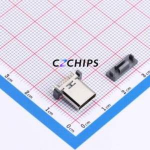 GT-USB-7038C USB Connector Through hole Component (THT) Connector Type-C USB 2.0 Female Through Hole - Product Image 1