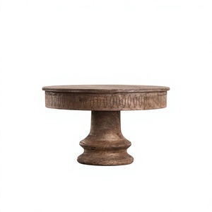 Handcrafted Wooden Cake Stand Dishwasher Safe Eco-Friendly Made Uttar Pradesh BS INTERNATIONAL Ins Style New Design Decorative - Product Image 6