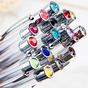 Penna di sabbia alla deriva fai da te Set di colore diamante superiore intarsiato di cristallo fatto a mano neutro tubo cavo personalizzato penna di metallo - Product Image 3