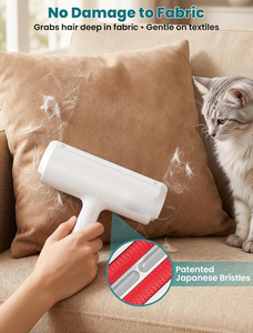 Rouleau Brosse Nettoyant Réutilisable Personnalisé pour Poils d'Animaux (Chats, Chiens) et Tapis – Éliminateur de Peluches et Poils de Chat - Product Image 5