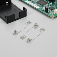 Ressort de contact métallique de précision personnalisé AAA - Connecteur à ressort hélicoïdal pour batterie