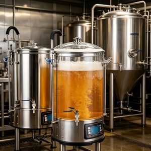 Équipement de brassage maison 4 en 1, système de brassage de bière électrique <span class=keywords><strong>30L</strong></span> avec cuve de fermentation - Product Image 1
