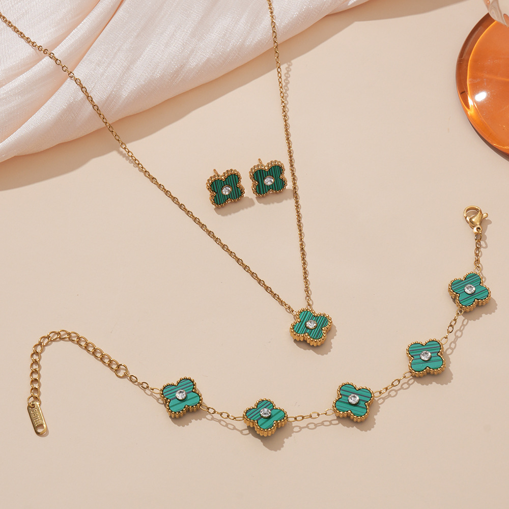 13mm green three-piece set