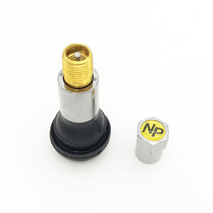 Capuchon de valve de pneu de voiture tubeless chromé TR413C TR414C avec logo personnalisé - Product Image 3